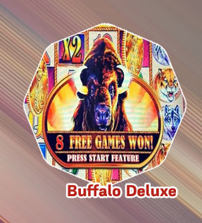 Buffalo deluxe slot machine