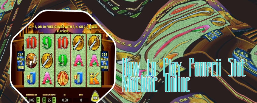 Pompeii slot machine