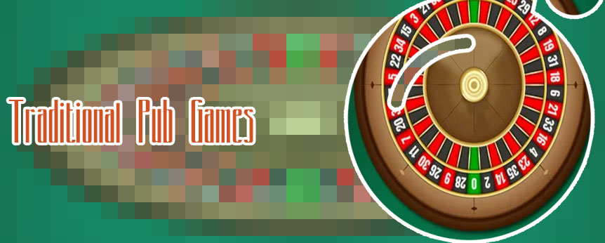Slots on a roulette wheel